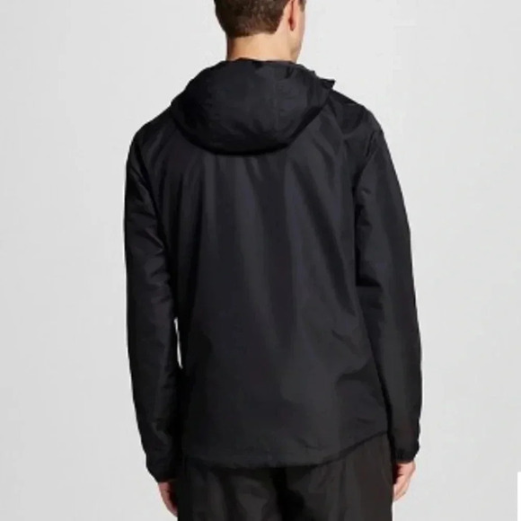 Champion Packable Windbreaker Jacket Ebony Black XXL - Picture 2 of 10